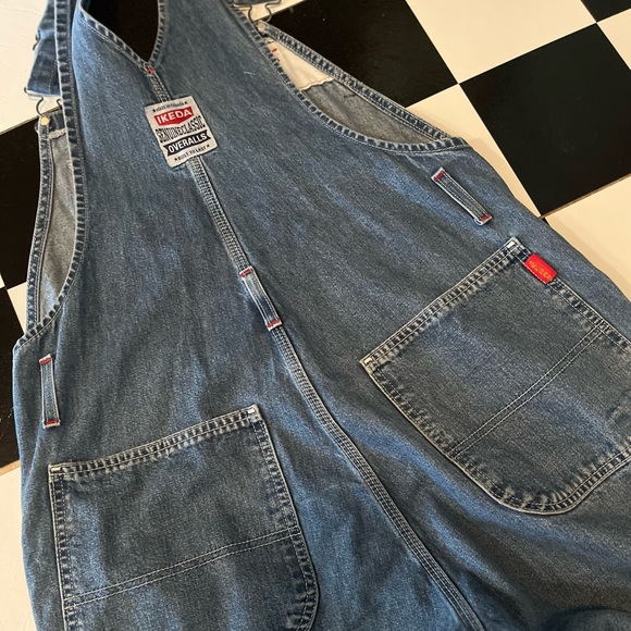 *VINTAGE* Ikeda Overalls (Large) (Unisex) - Picture 5 of 5